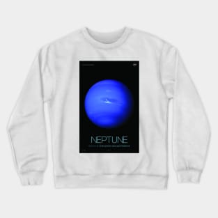 Neptune, God Of The Sea | Solar System & Beyond Crewneck Sweatshirt